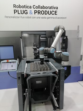 Applicazione cobot machine tending